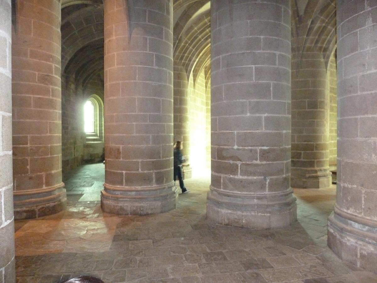 照片 法国(France) 圣米歇尔山(Mont St Michel) 圣米歇尔山修道院(Mont St Michel Abbey) 2010-04 38