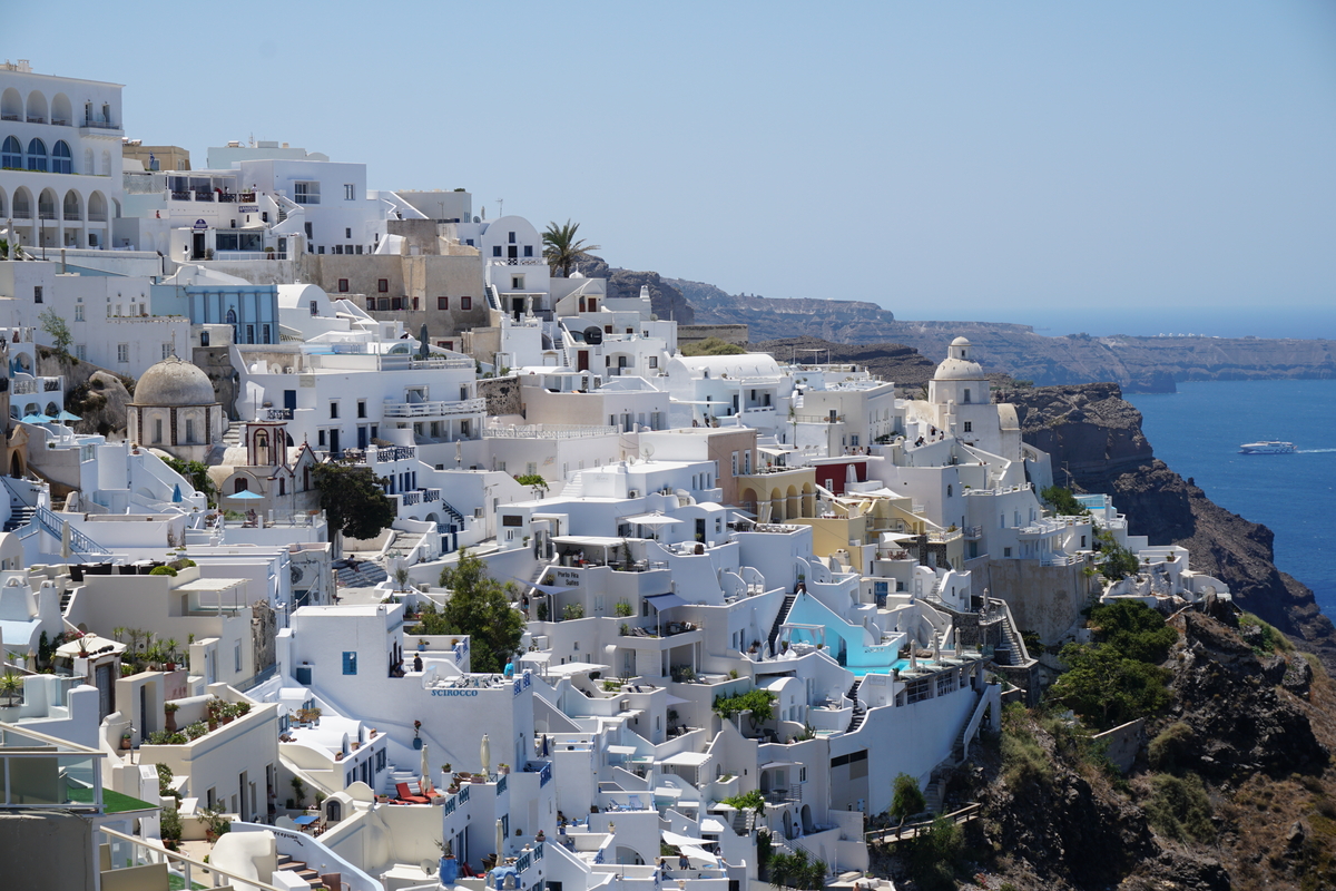照片 希腊(Greece) 圣托里尼岛(Santorini) 费拉(Fira) 2016-07 9