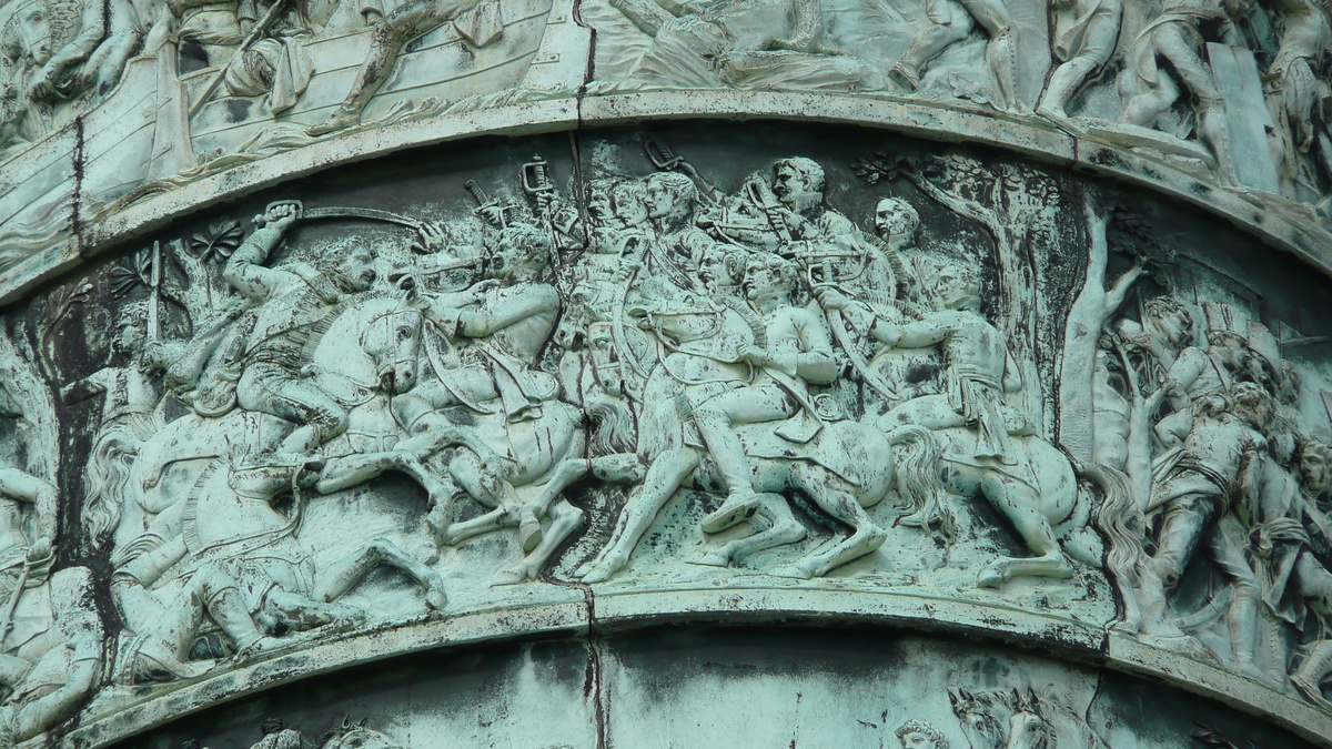 照片 法国(France) 巴黎(Paris) 旺多姆广场(Place Vendome) 旺多姆圆柱(Colonne de Vendome) 2007-07 22