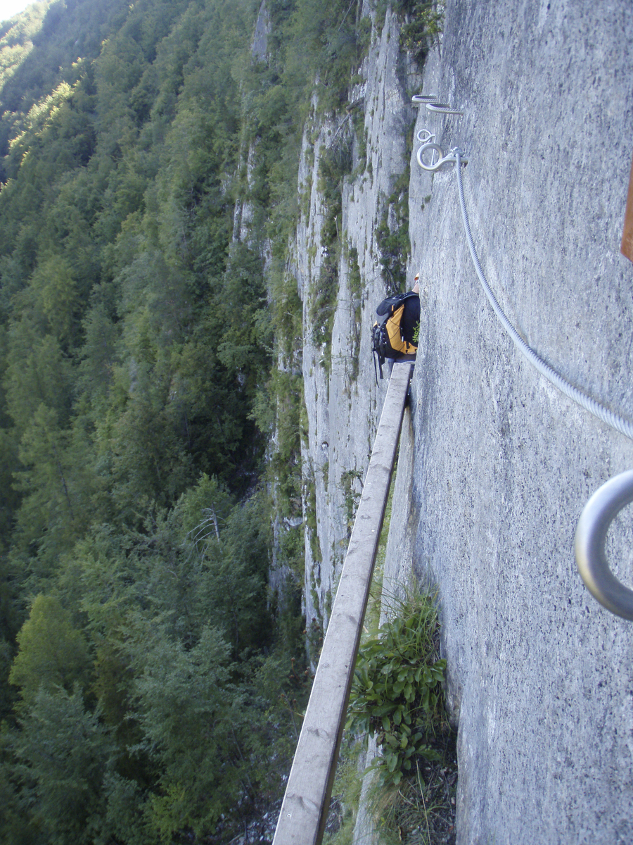 照片 法国(France) 维克德索(Vicdessos) 北线铁索攀岩(Via Ferrata North) 2007-08 9