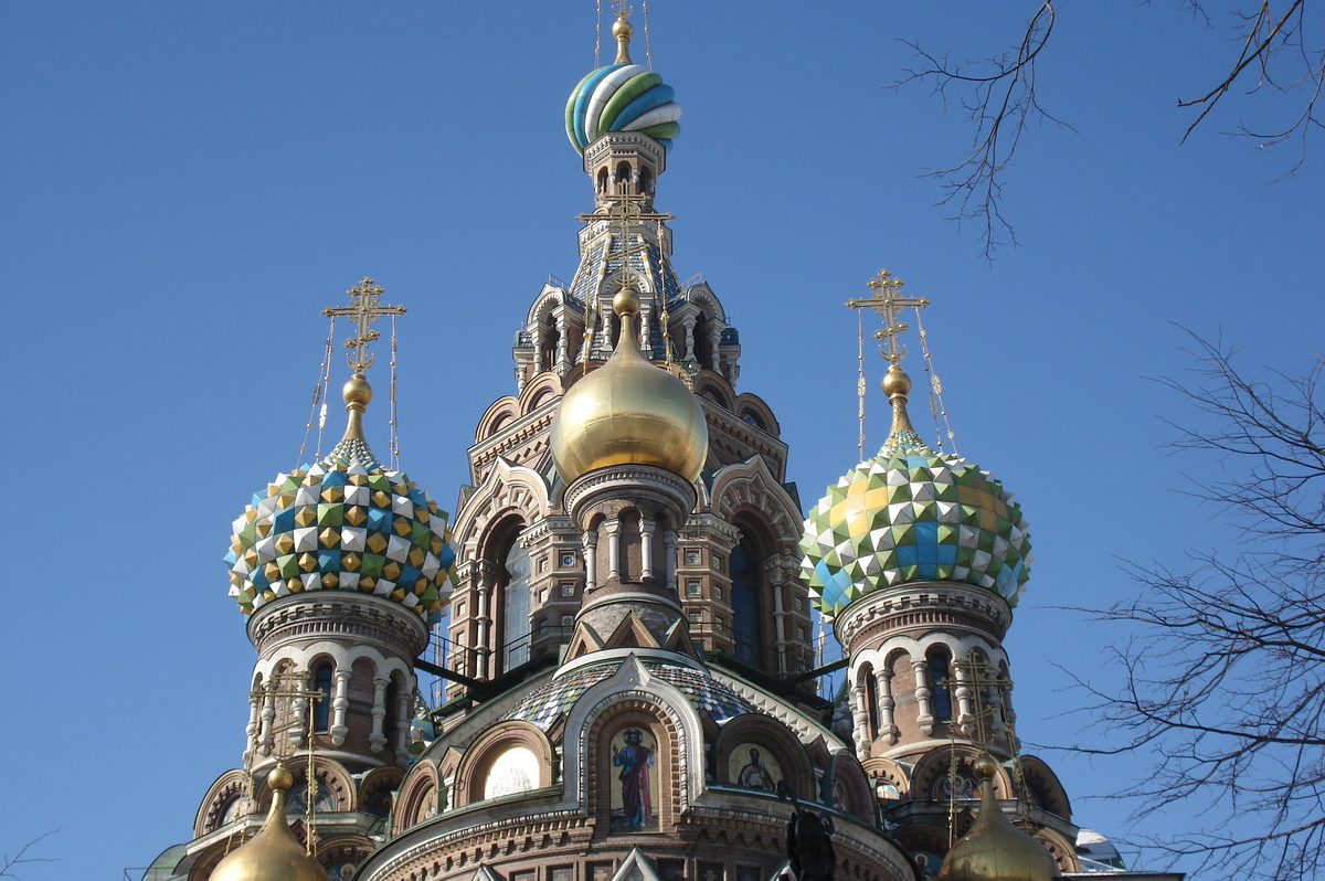 照片 俄罗斯(Russia) 圣彼得堡(St Petersburg) 滴血救世主教堂(Church of the Savior on Blood) 2006-03 1