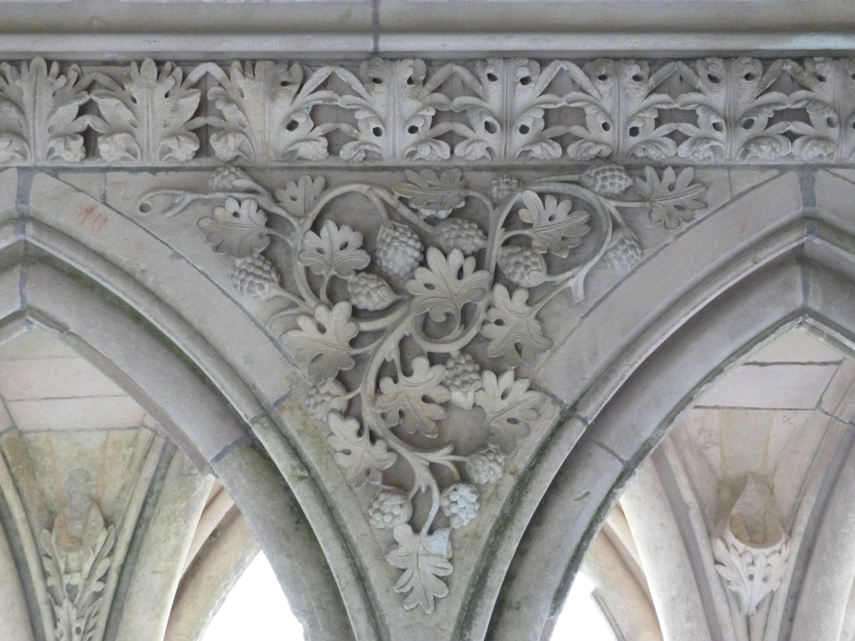 照片 法国(France) 圣米歇尔山(Mont St Michel) 圣米歇尔山修道院回廊(Mont St Michel Abbey Cloister) 2010-04 86