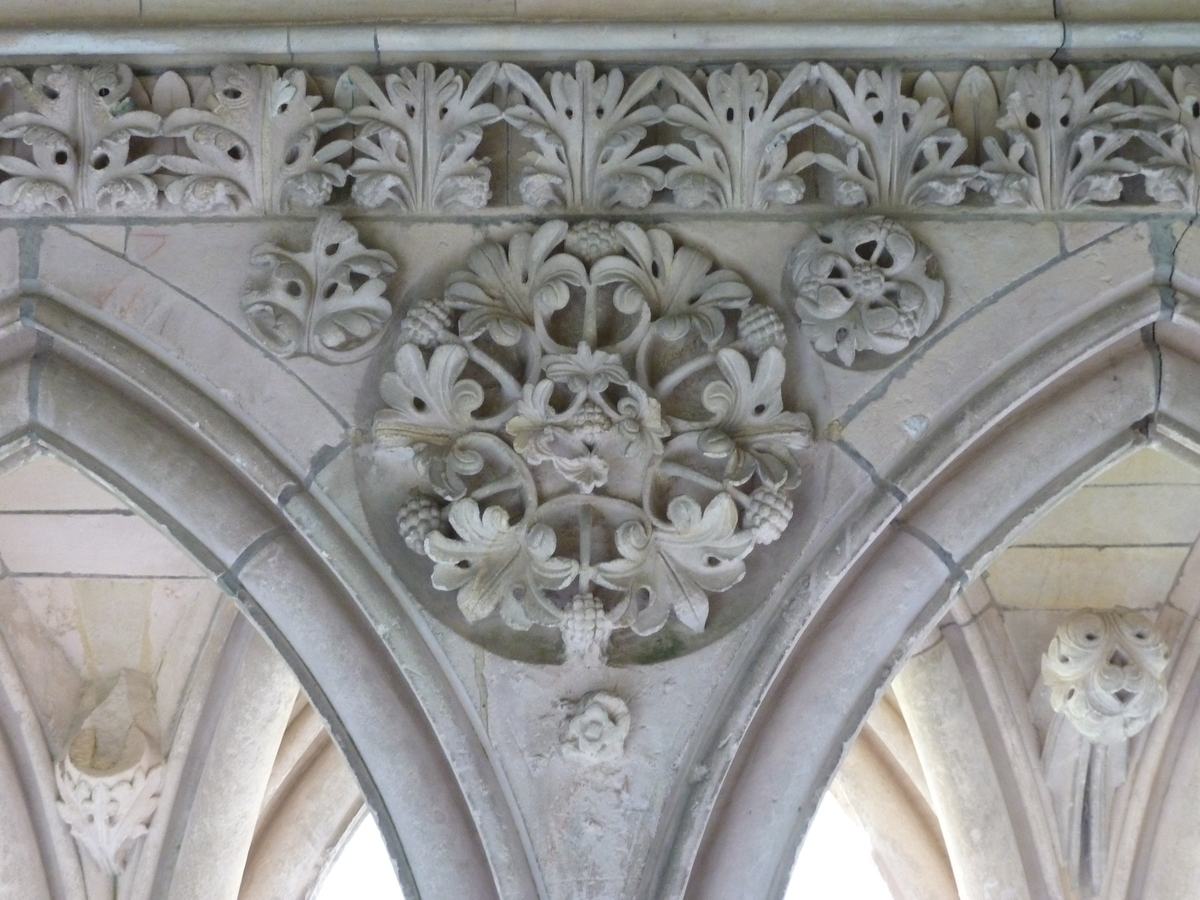 照片 法国(France) 圣米歇尔山(Mont St Michel) 圣米歇尔山修道院回廊(Mont St Michel Abbey Cloister) 2010-04 85