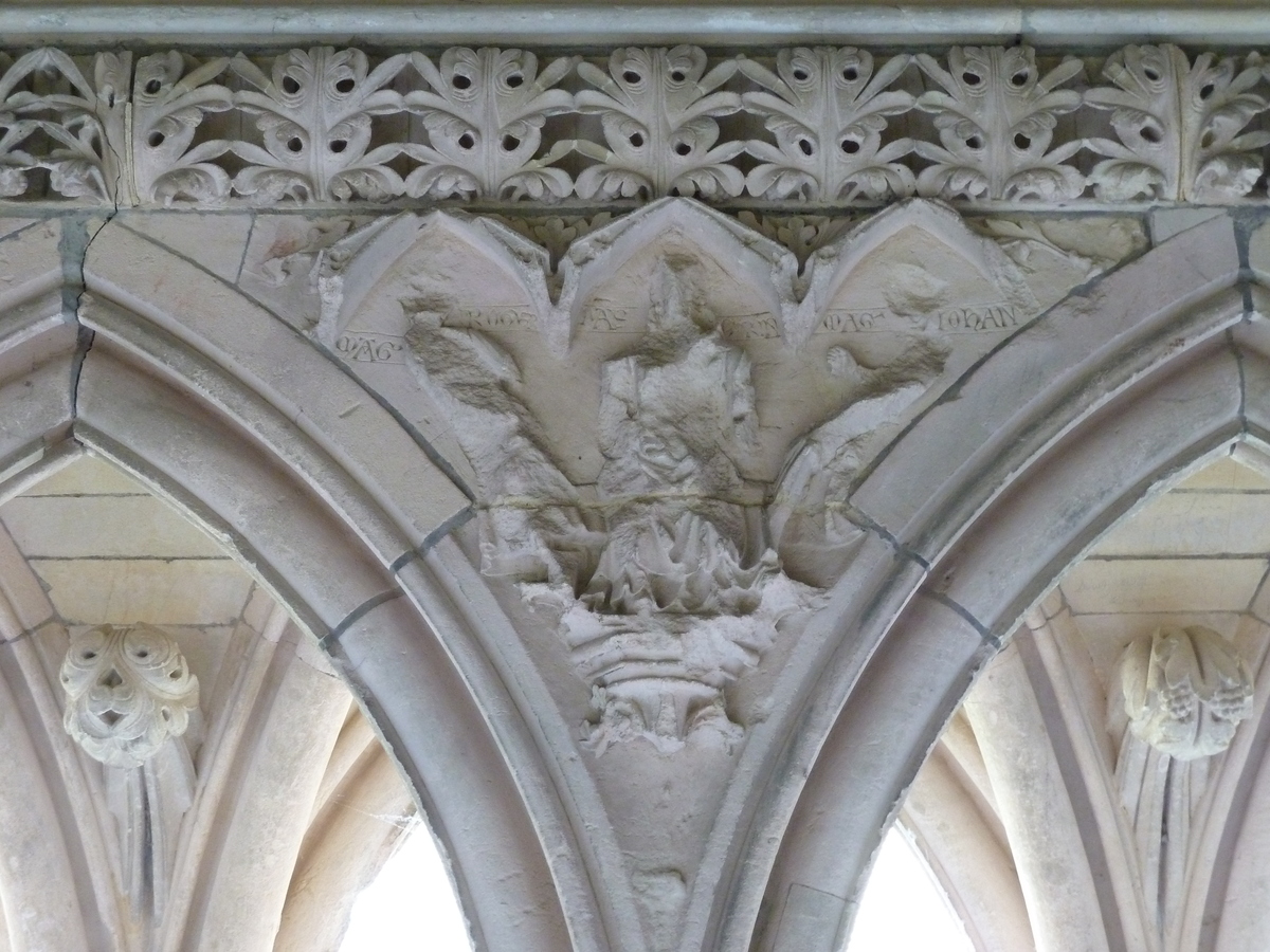 照片 法国(France) 圣米歇尔山(Mont St Michel) 圣米歇尔山修道院回廊(Mont St Michel Abbey Cloister) 2010-04 79