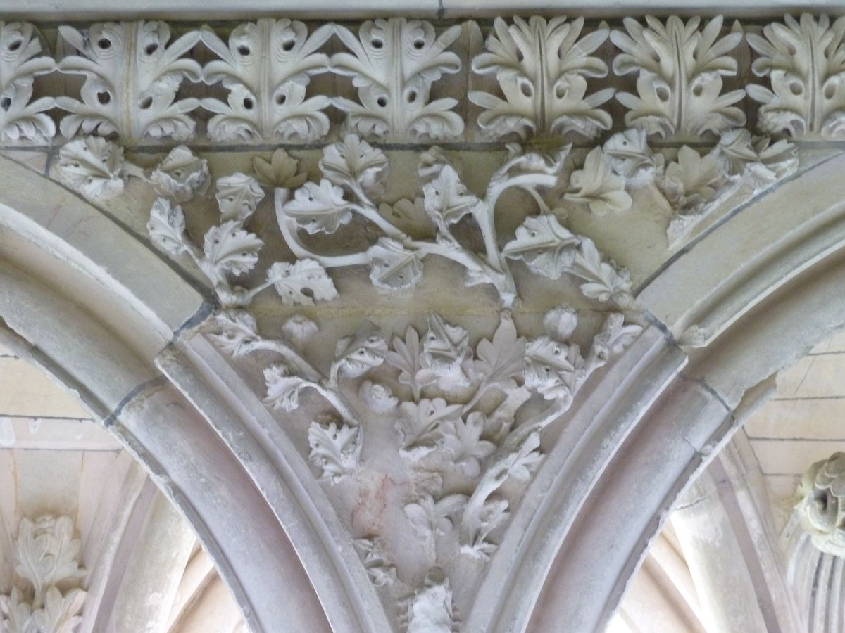 照片 法国(France) 圣米歇尔山(Mont St Michel) 圣米歇尔山修道院回廊(Mont St Michel Abbey Cloister) 2010-04 84