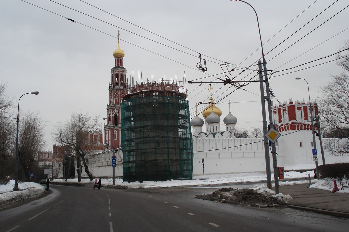 照片 俄罗斯(Russia) 莫斯科(Moscow) 新圣女修道院及公墓(Novodevichy Convent and Cemetery) 2006-03 17