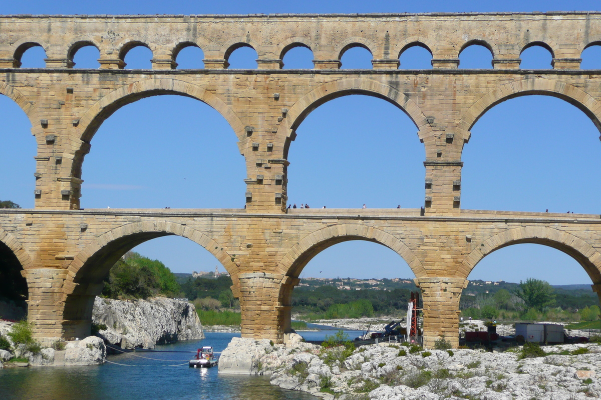 照片 法国(France) 加尔桥(Pont du Gard) 2008-04 72