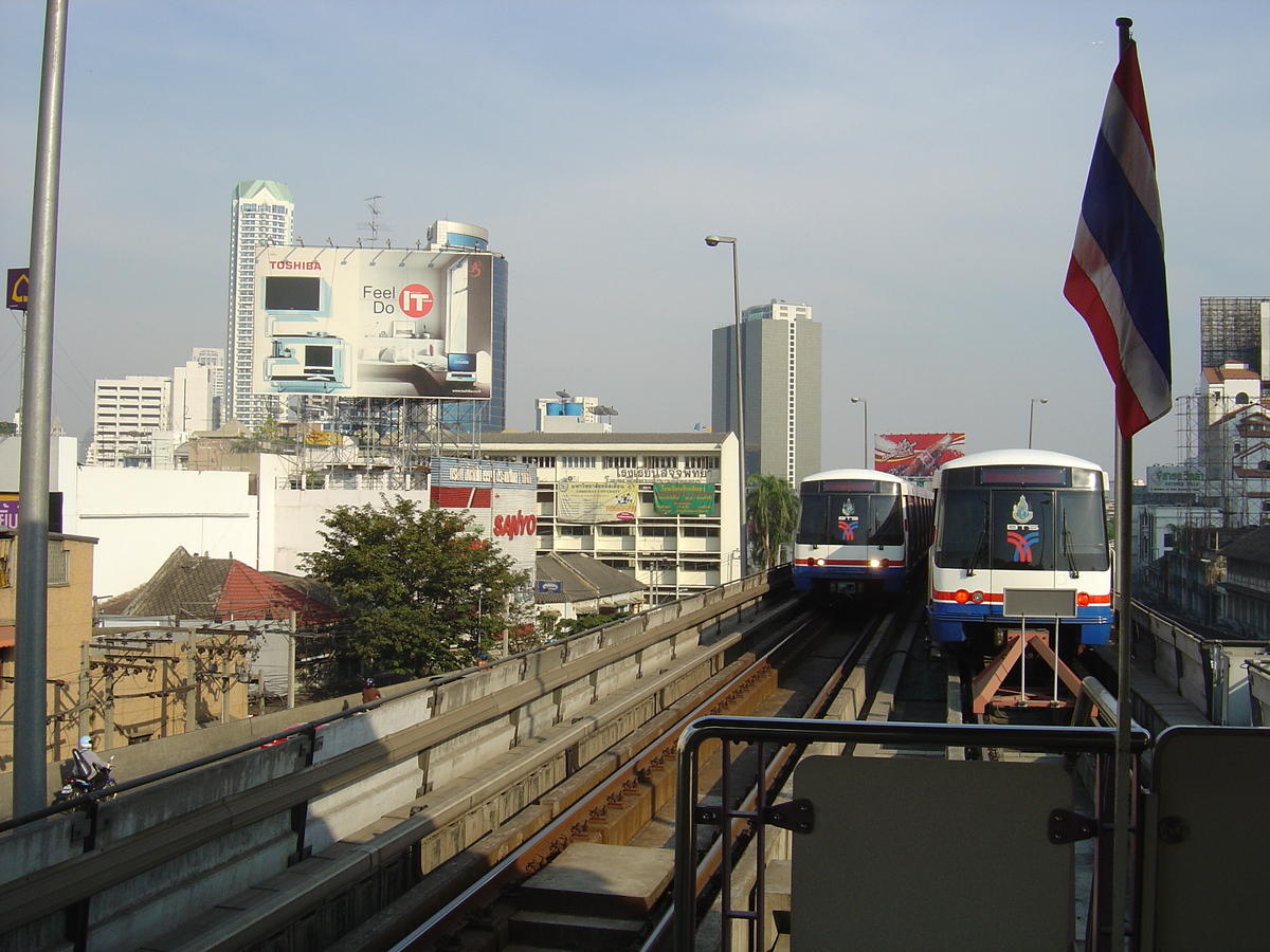 照片 泰国(Thailand) 曼谷(Bangkok) 轻轨(Sky Train) 2004-12 101