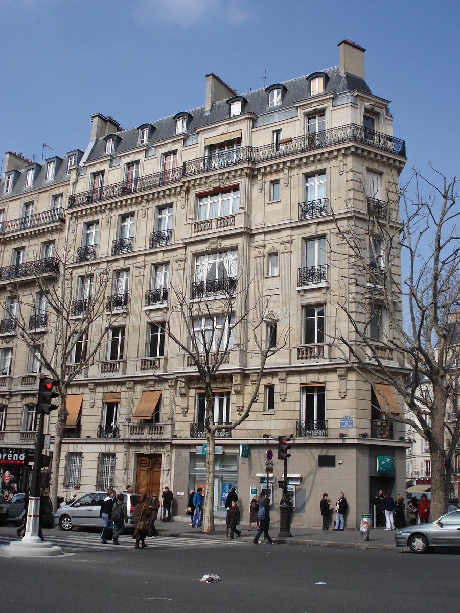 照片 法国(France) 巴黎(Paris) 第十七区(17th Arrondissement) 库尔塞勒大道(Boulevard de Courcelles) 2006-03 17
