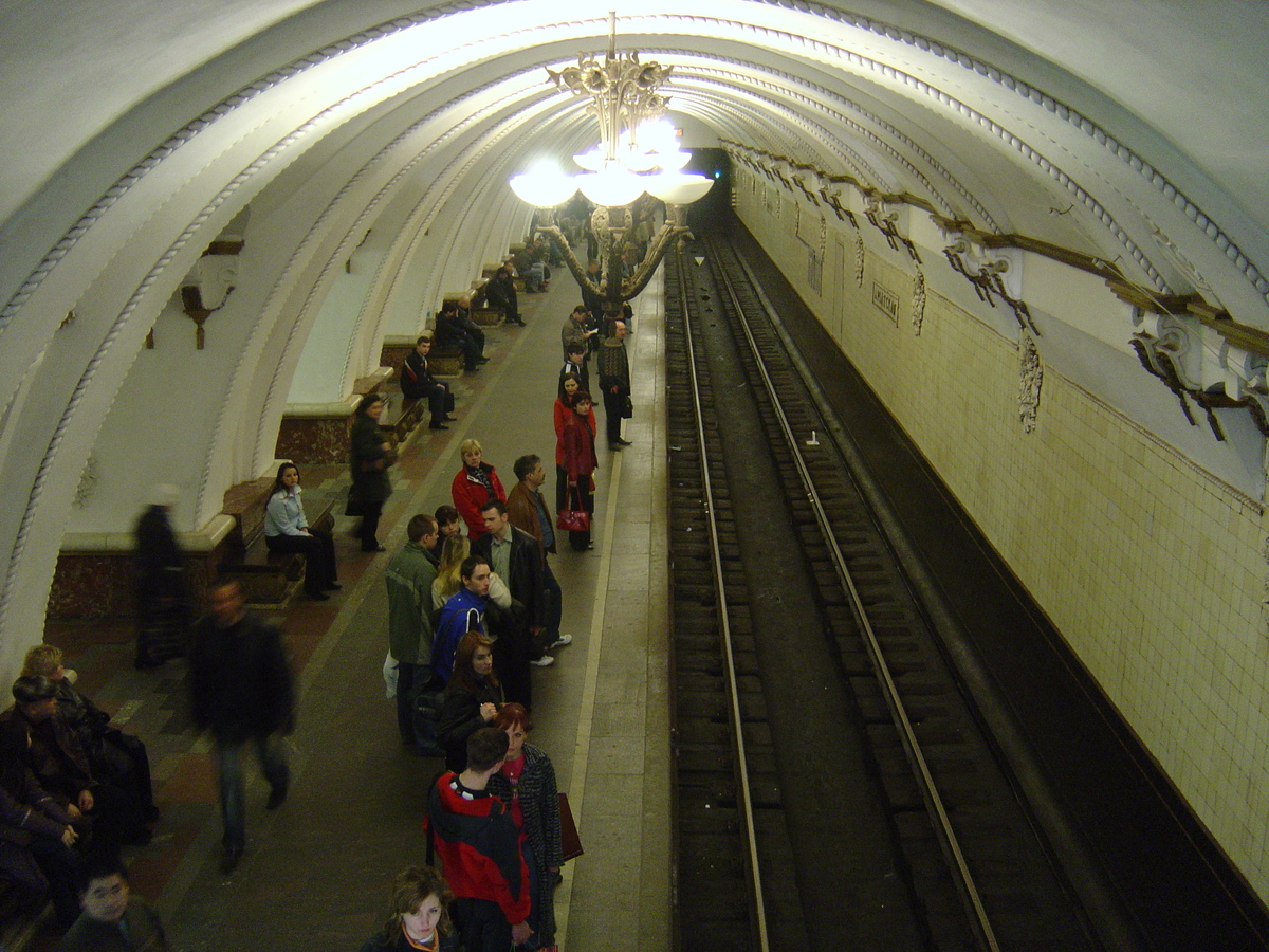 照片 俄罗斯(Russia) 莫斯科(Moscow) 地铁(Subway) 2005-04 8