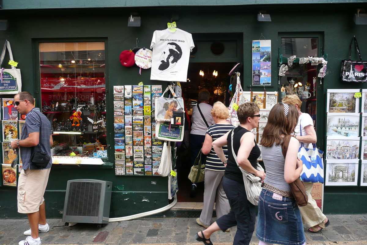 照片 法国(France) 巴黎(Paris) 蒙马特(Montmartre) 2007-06 43