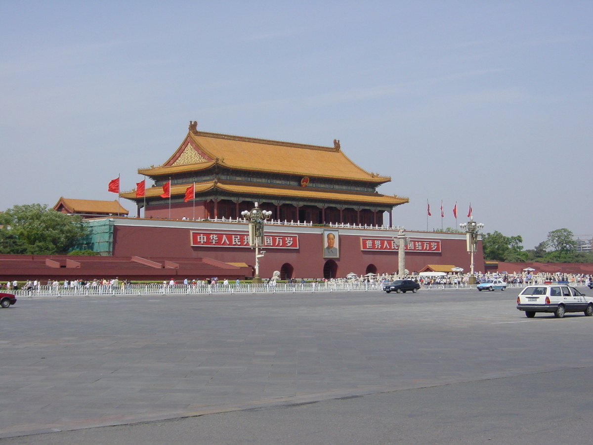 照片 中国(China) 北京(Beijing) 天安门(Tiananmen) 2002-05 30