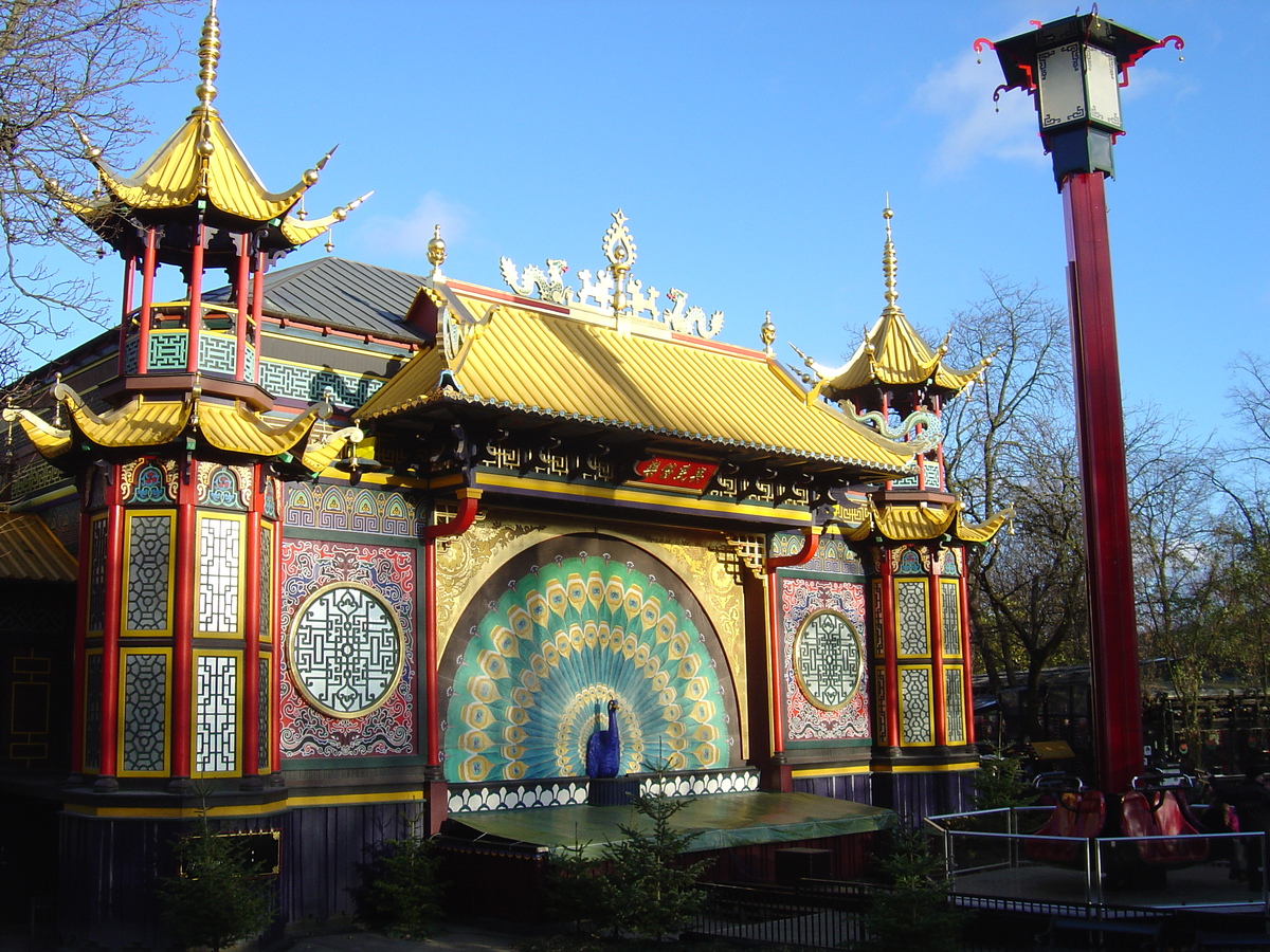 照片 丹麦(Denmark) 哥本哈根(Copenhagen) 蒂沃利公园(Tivoli Park) 2004-11 32