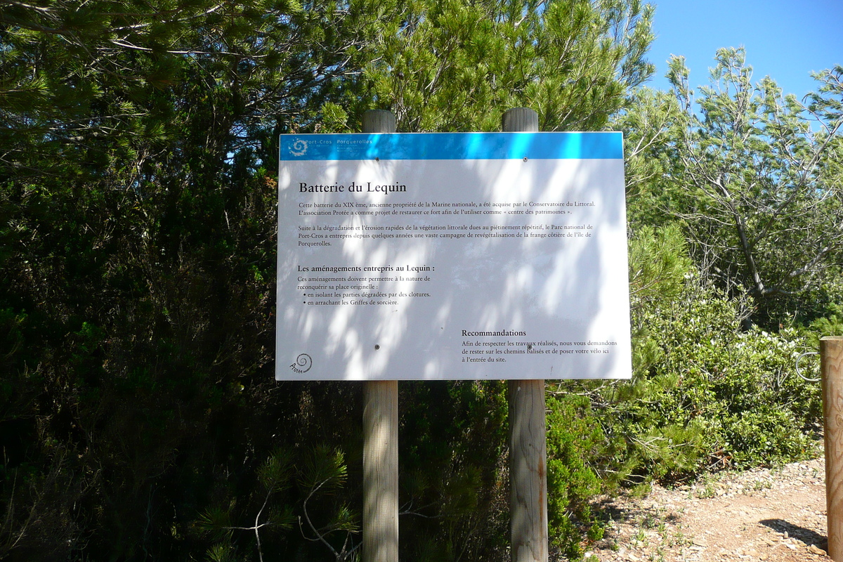 照片 法国(France) 波克罗勒岛(Porquerolles Island) 勒坎角(Pointe du Lequin) 2008-05 4