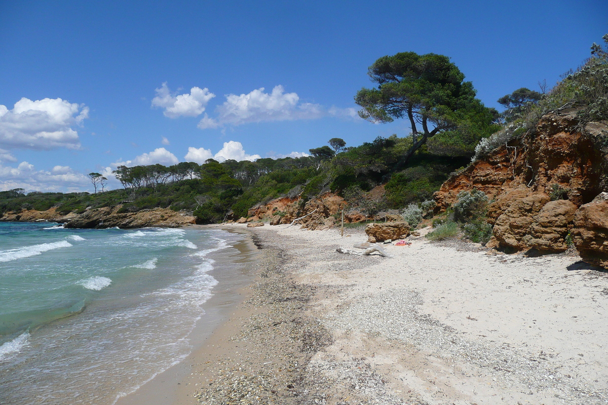 照片 法国(France) 波克罗勒岛(Porquerolles Island) 勒坎海滩(Lequin beach) 2008-05 12
