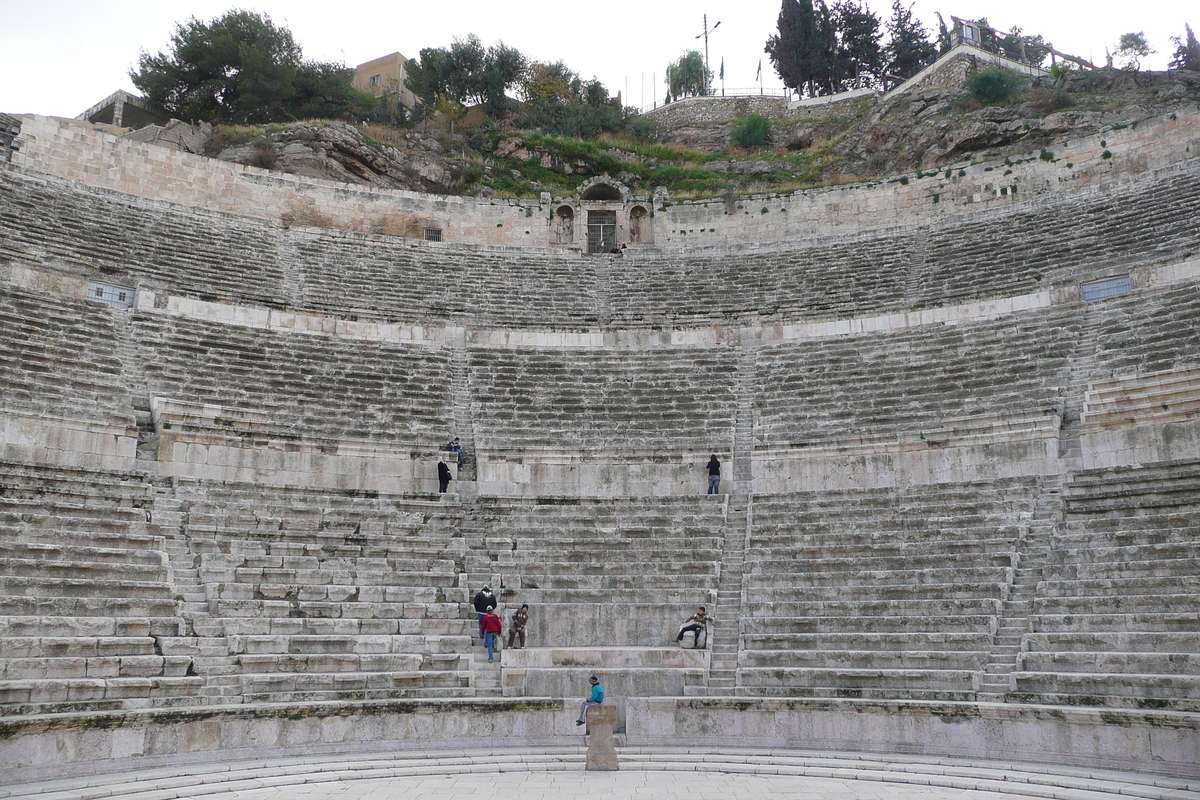 照片 约旦(Jordan) 安曼(Amman) 罗马剧场(Roman Theater) 2007-12 5