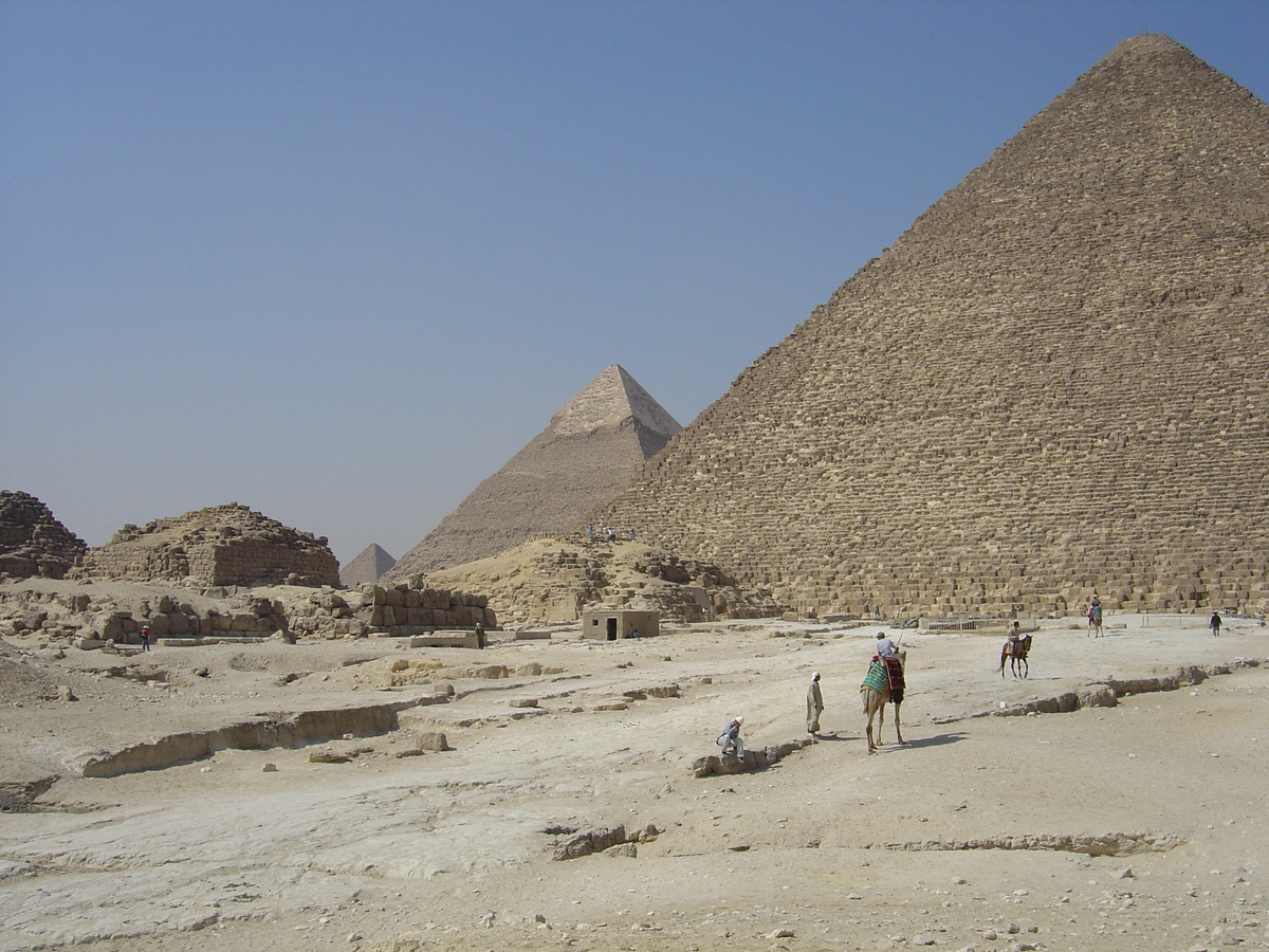 照片 埃及(Egypt) 吉萨金字塔(Giza Pyramids) 2004-09 49
