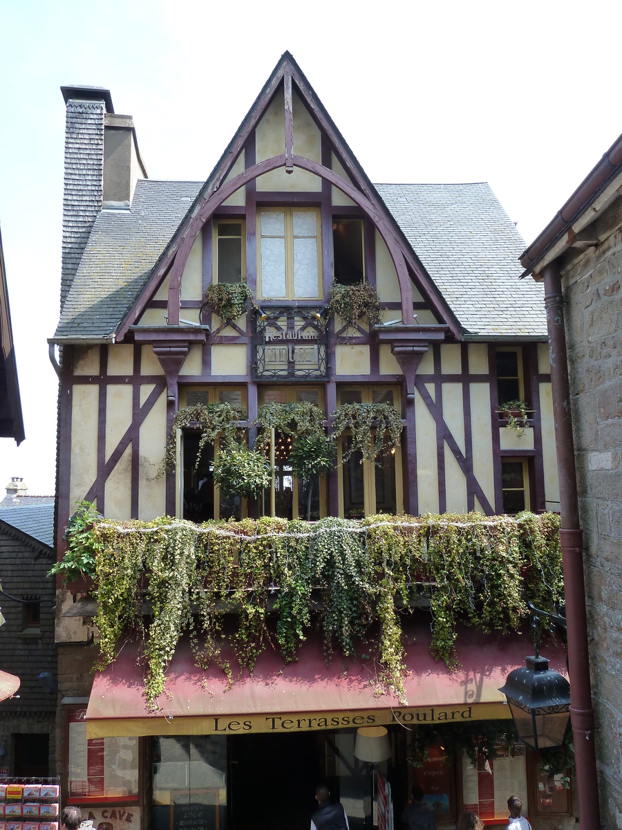 照片 法国(France) 圣米歇尔山(Mont St Michel) 圣米歇尔山村(Mont St Michel Village) 2010-04 17
