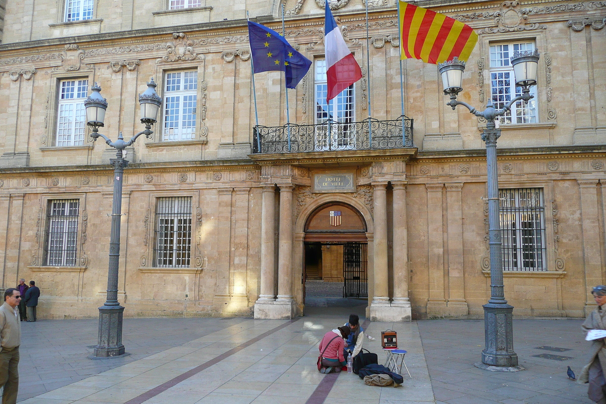 照片 法国(France) 普罗旺斯地区艾克斯(Aix en Provence) 艾克斯市政厅(Aix Town Hall) 2008-04 7