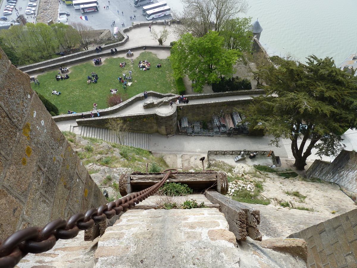 照片 法国(France) 圣米歇尔山(Mont St Michel) 圣米歇尔山修道院(Mont St Michel Abbey) 2010-04 26