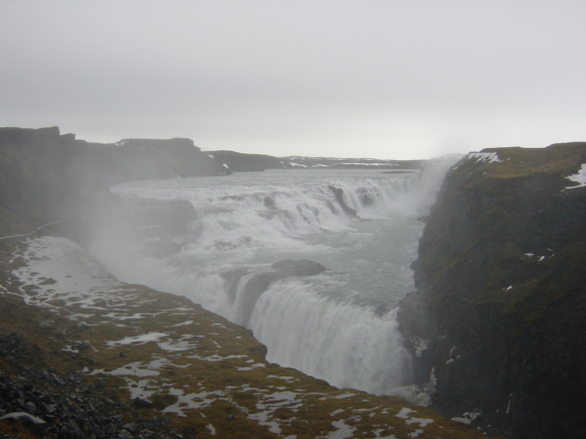 照片 冰岛(Iceland) 黄金瀑布(Gullfoss) 2003-03 20