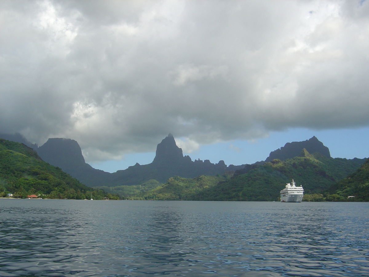 照片 波利尼西亚(Polynesia) 莫雷阿岛(Moorea) 2006-04 4