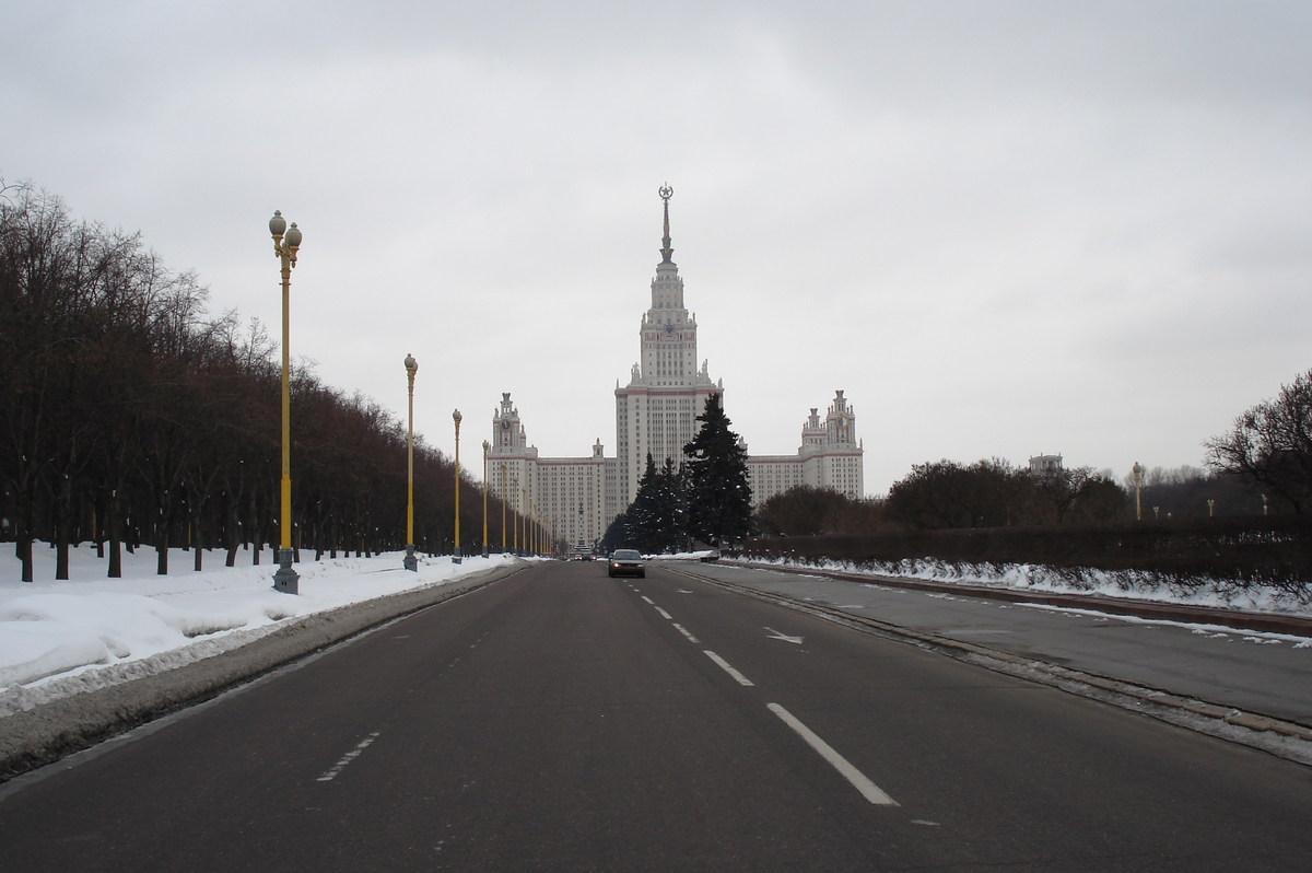照片 俄罗斯(Russia) 莫斯科(Moscow) 莫斯科国立大学(Moscow State University) 2006-03 19
