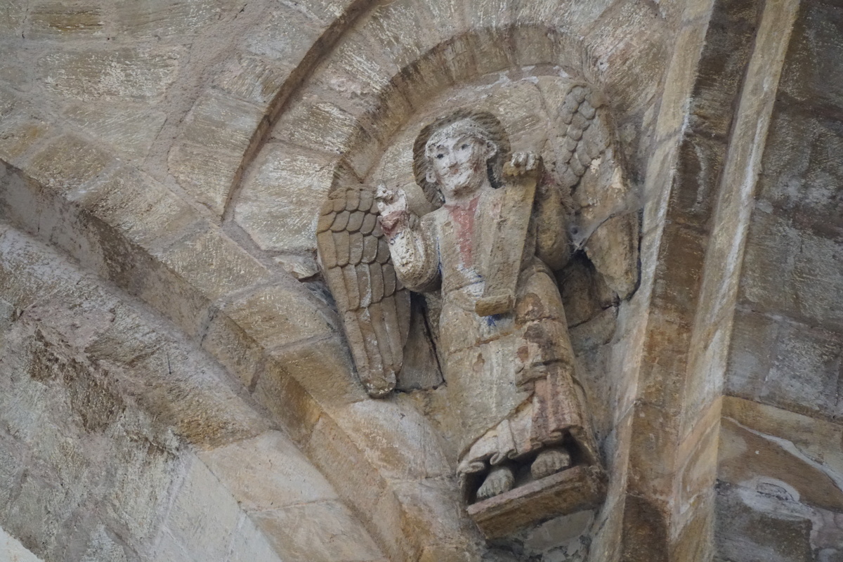 照片 法国(France) 孔克(Conques) 孔克圣福瓦修道院教堂(Abbatiale Sainte-Foy de Conques) 2018-04 46