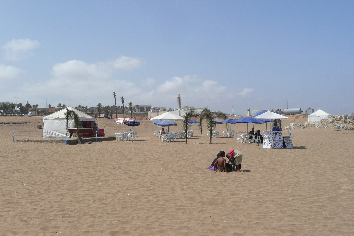 照片 摩洛哥(Morocco) 卡萨布兰卡(Casablanca) 卡萨布兰卡海滩(Casablanca Beach) 2008-07 16