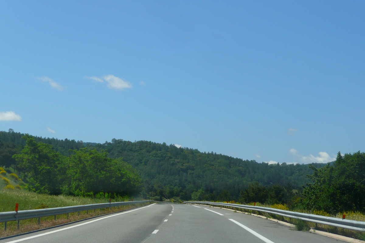 照片 法国(France) 蔚蓝海岸(French Riviera) A57高速公路(A57 highway) 2008-05 11