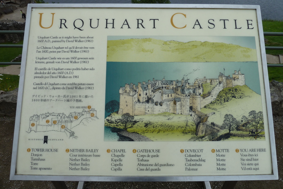 照片 英国(United Kingdom) 苏格兰(Scotland) 厄克特城堡（尼斯湖）(Urquhart Castle (Loch Ness)) 2011-07 19