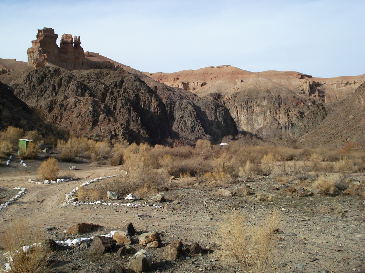 照片 哈萨克斯坦(Kazakhstan) 恰伦峡谷(Charyn Canyon) 2007-03 223