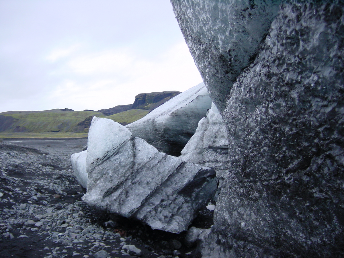 照片 冰岛(Iceland) 米达尔斯冰川(Myrdalsjokull) 2003-03 16