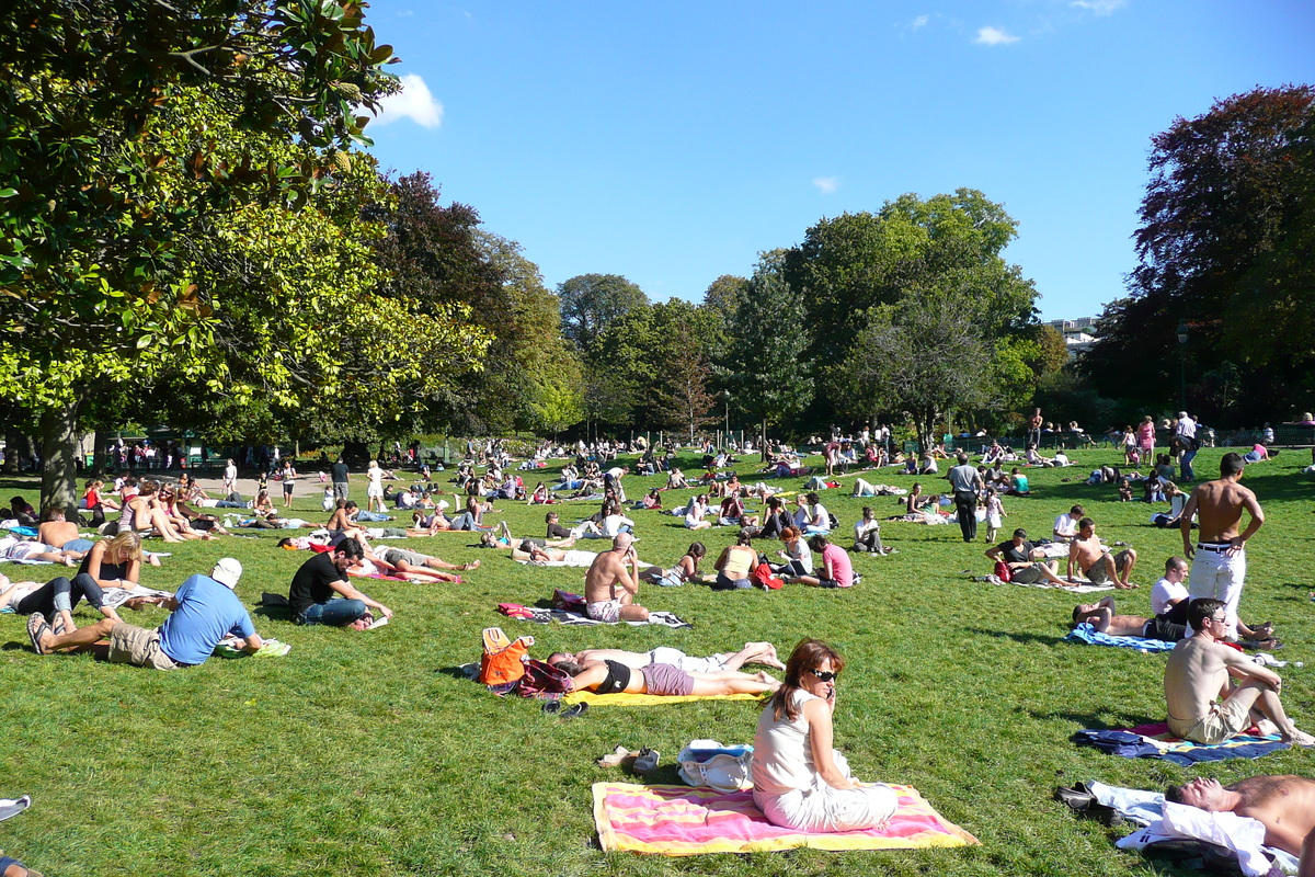 照片 法国(France) 巴黎(Paris) 蒙索公园(Monceau Garden) 2007-09 23