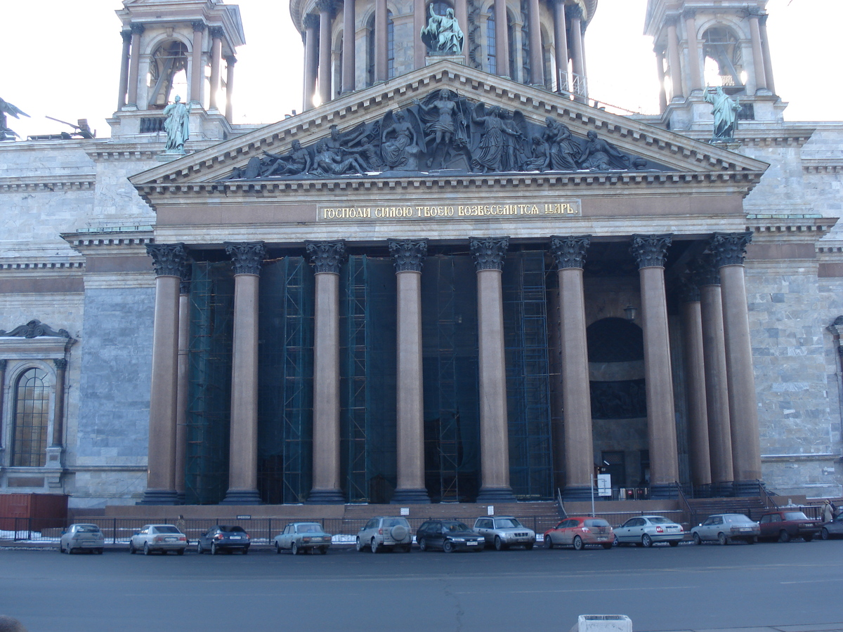 照片 俄罗斯(Russia) 圣彼得堡(St Petersburg) 圣以撒大教堂(St Isaac cathedral) 2006-03 22