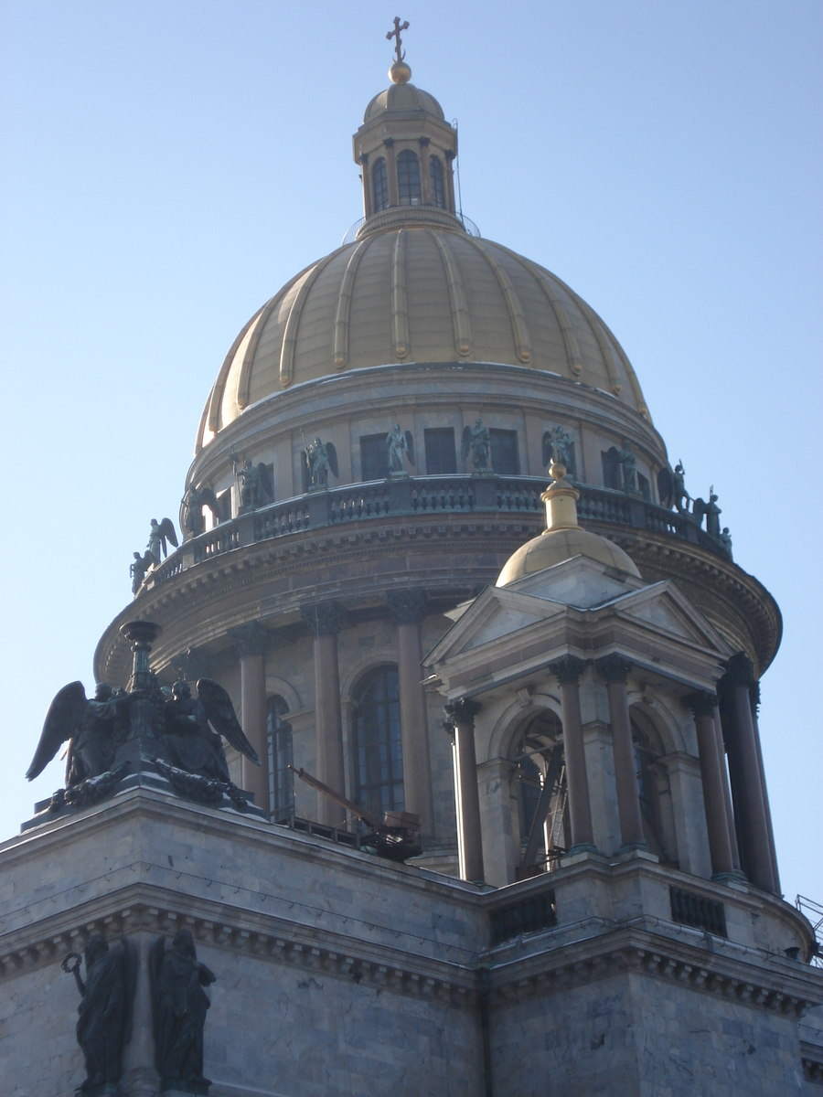 照片 俄罗斯(Russia) 圣彼得堡(St Petersburg) 圣以撒大教堂(St Isaac cathedral) 2006-03 21