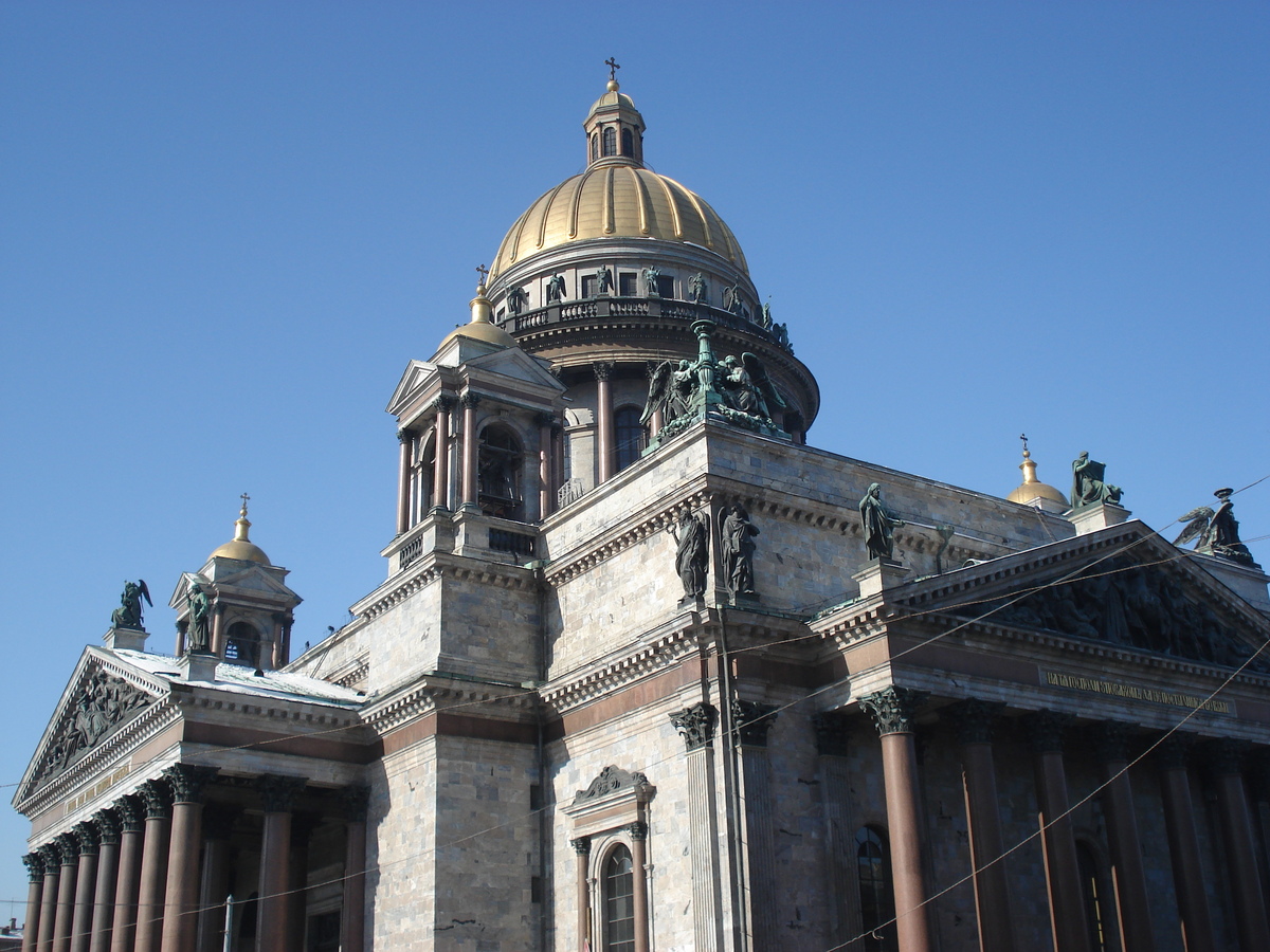 照片 俄罗斯(Russia) 圣彼得堡(St Petersburg) 圣以撒大教堂(St Isaac cathedral) 2006-03 0