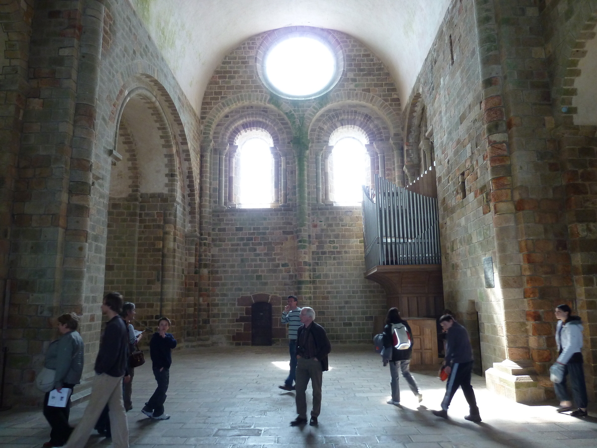 照片 法国(France) 圣米歇尔山(Mont St Michel) 圣米歇尔山修道院(Mont St Michel Abbey) 2010-04 153