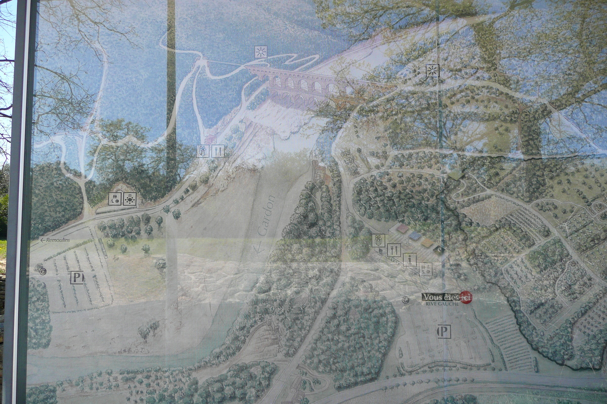 照片 法国(France) 加尔桥(Pont du Gard) 2008-04 12