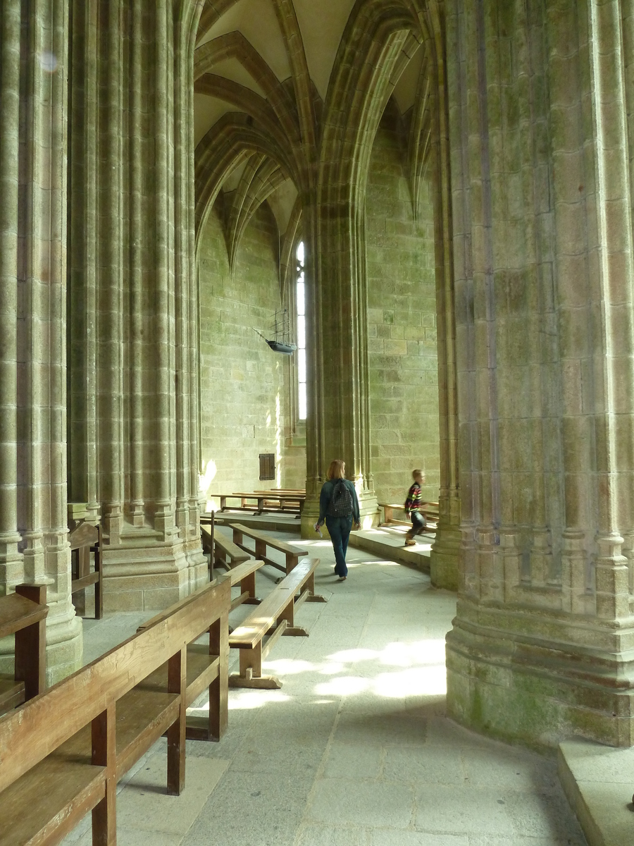照片 法国(France) 圣米歇尔山(Mont St Michel) 圣米歇尔山修道院(Mont St Michel Abbey) 2010-04 2