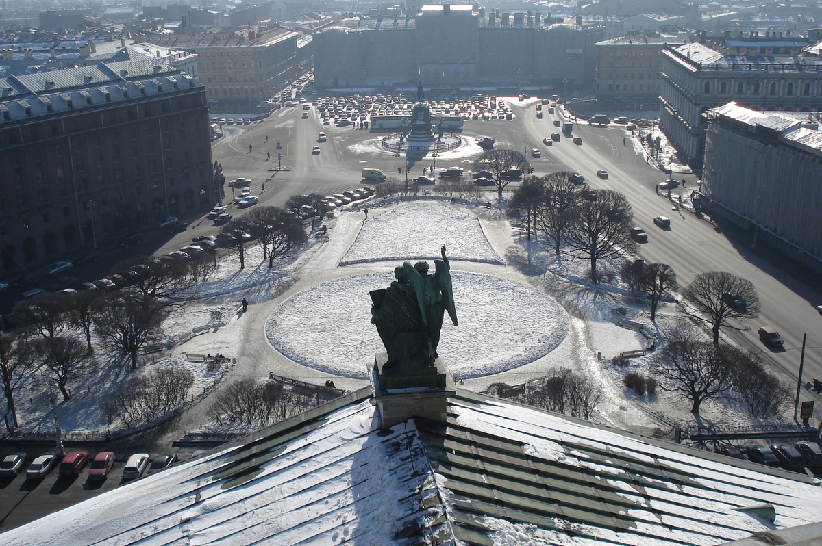 照片 俄罗斯(Russia) 圣彼得堡(St Petersburg) 圣以撒大教堂(St Isaac cathedral) 2006-03 13