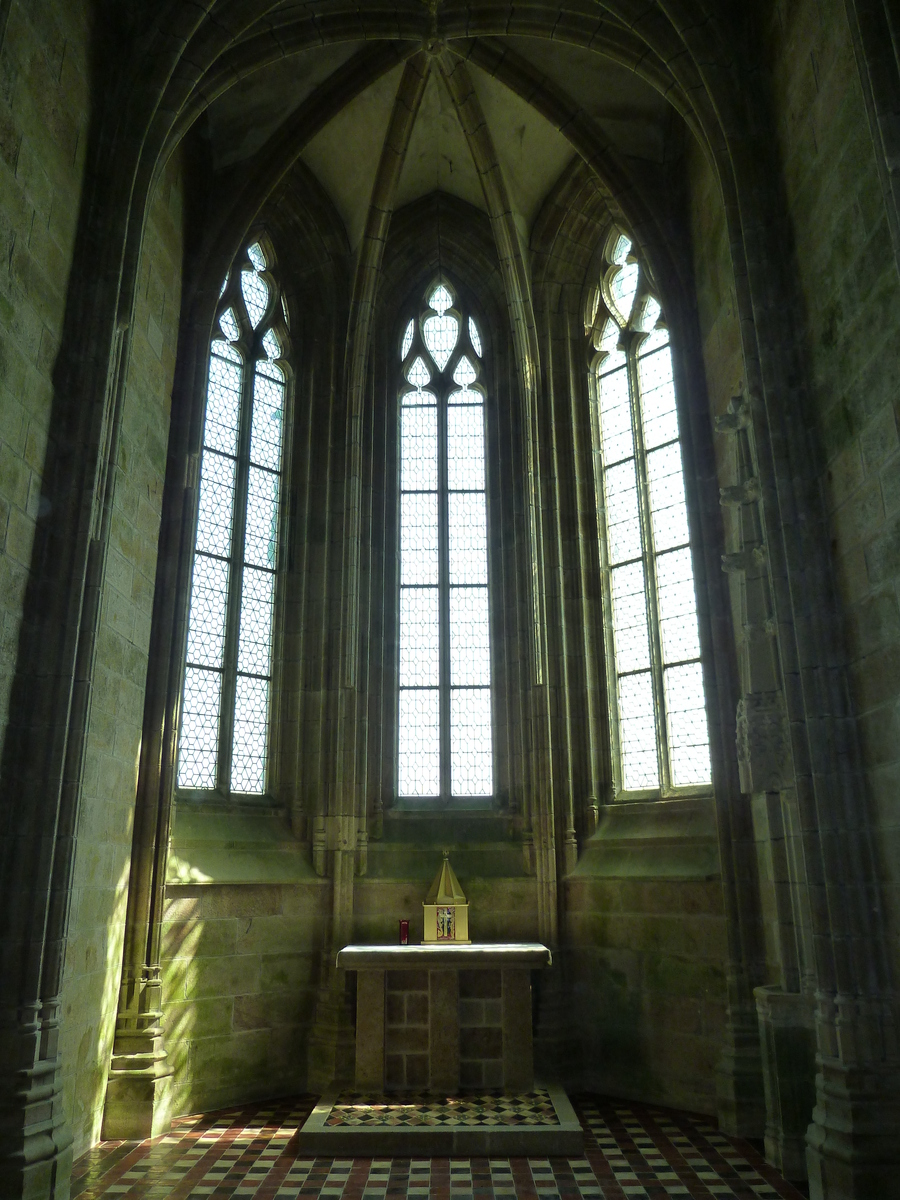 照片 法国(France) 圣米歇尔山(Mont St Michel) 圣米歇尔山修道院(Mont St Michel Abbey) 2010-04 154