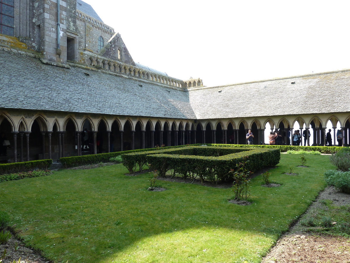 照片 法国(France) 圣米歇尔山(Mont St Michel) 圣米歇尔山修道院回廊(Mont St Michel Abbey Cloister) 2010-04 72