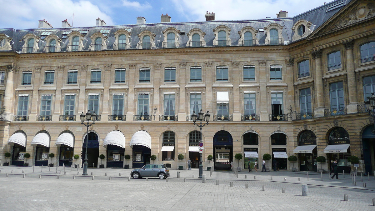 照片 法国(France) 巴黎(Paris) 旺多姆广场(Place Vendome) 2007-07 18