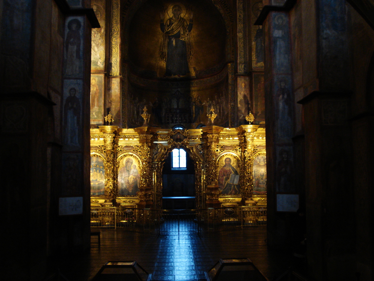 照片 乌克兰(Ukraine) 基辅(Kiev) 圣索菲亚大教堂(St. Sophia) 2007-03 3