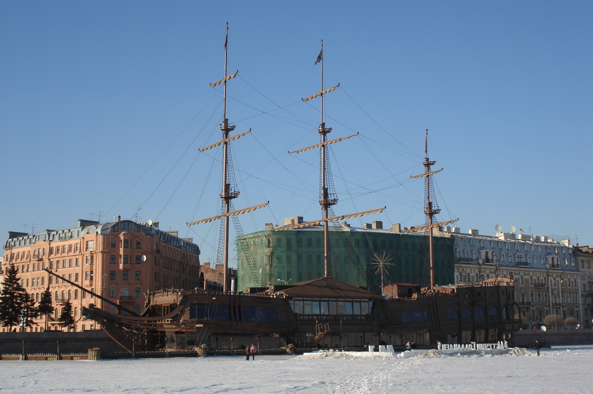 照片 俄罗斯(Russia) 圣彼得堡(St Petersburg) 涅瓦河(Neva) 2006-03 21