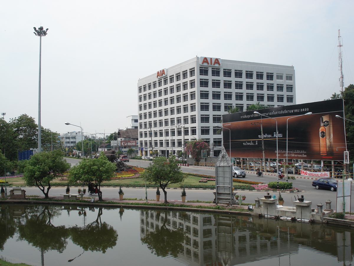 照片 泰国(Thailand) 清迈(Chiang Mai) 护城河内(Inside Canal) 阿拉路（护城河）(Arrak Road(Canal)) 2006-04 24