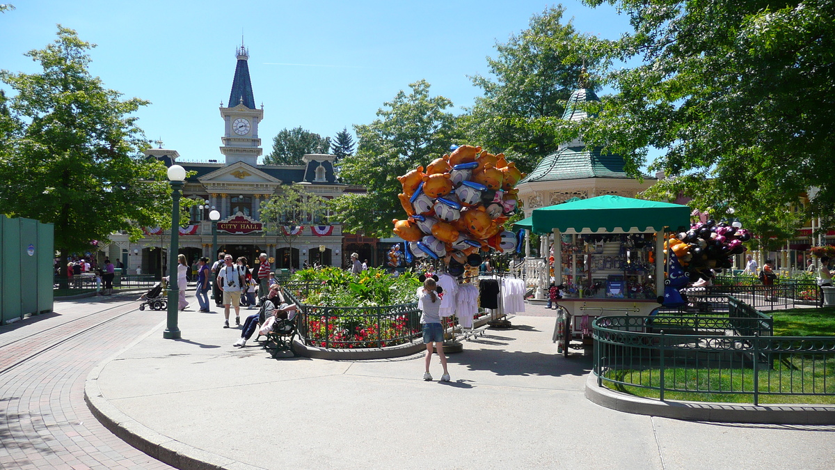 照片 法国(France) 巴黎迪士尼乐园(Disneyland Paris) 美国小镇大街(Main Street) 2007-07 10