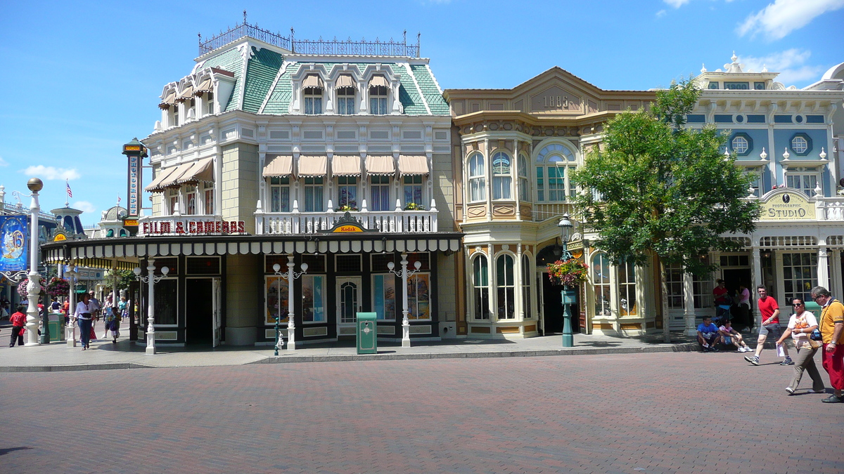 照片 法国(France) 巴黎迪士尼乐园(Disneyland Paris) 美国小镇大街(Main Street) 2007-07 4