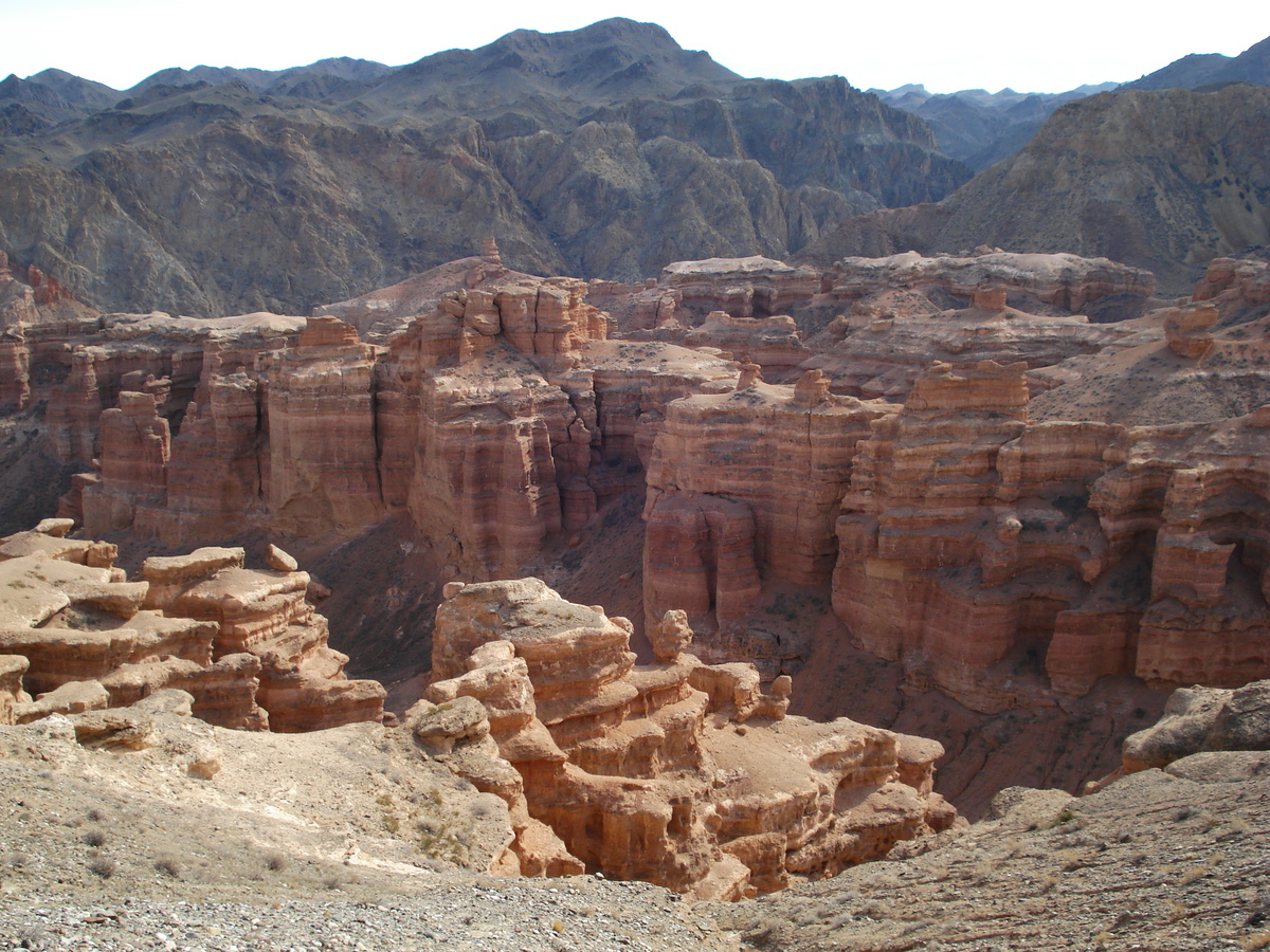 照片 哈萨克斯坦(Kazakhstan) 恰伦峡谷(Charyn Canyon) 2007-03 212